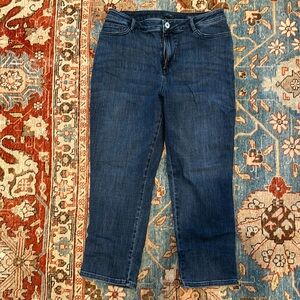 Like new J. Jill curvy fit slim leg jeans 12